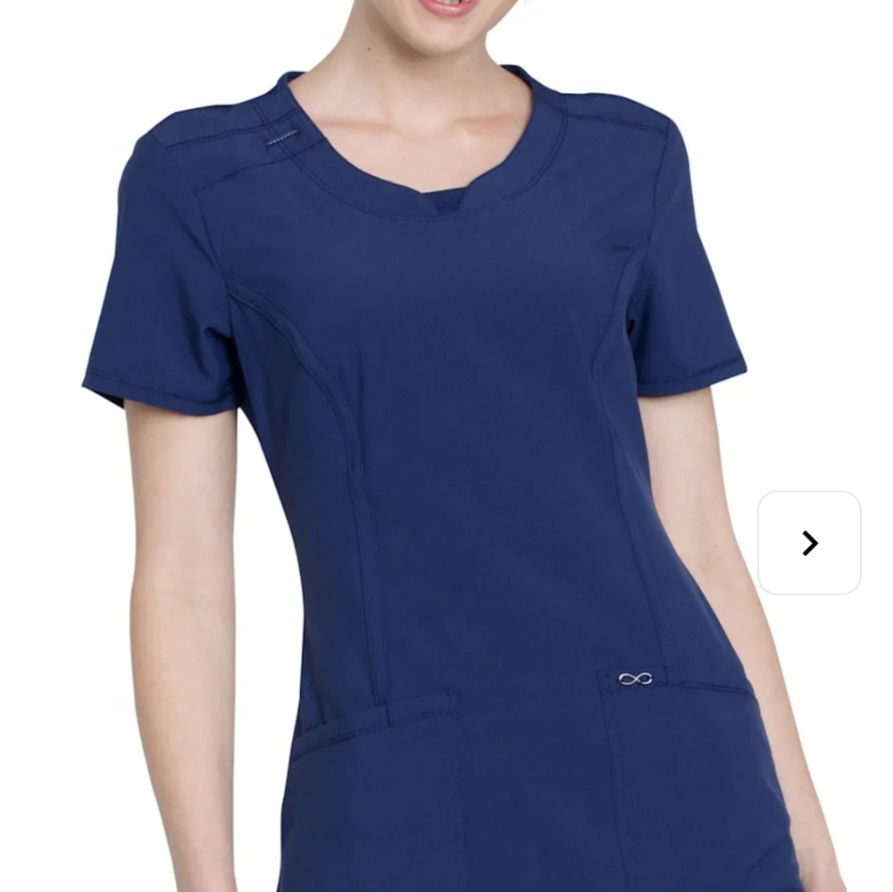 Cherokee Infinity Scrub Top